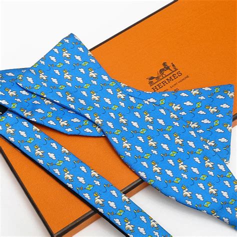 hermes heavy silk tie lining|Hermes bow ties for men.